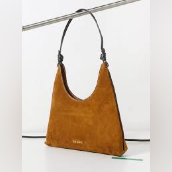STAUD Tan Winona Suede Women's Bag - Picture 6 of 6